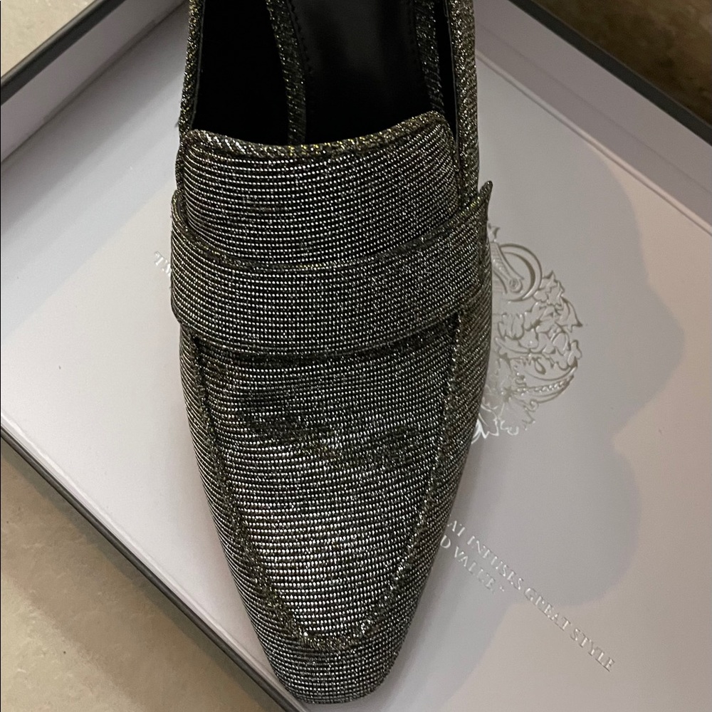 Vince Camuto Pewter loafer